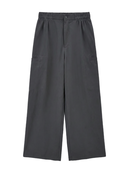 NB GREY ワイドパンツ