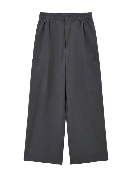 NB GREY ワイドパンツ