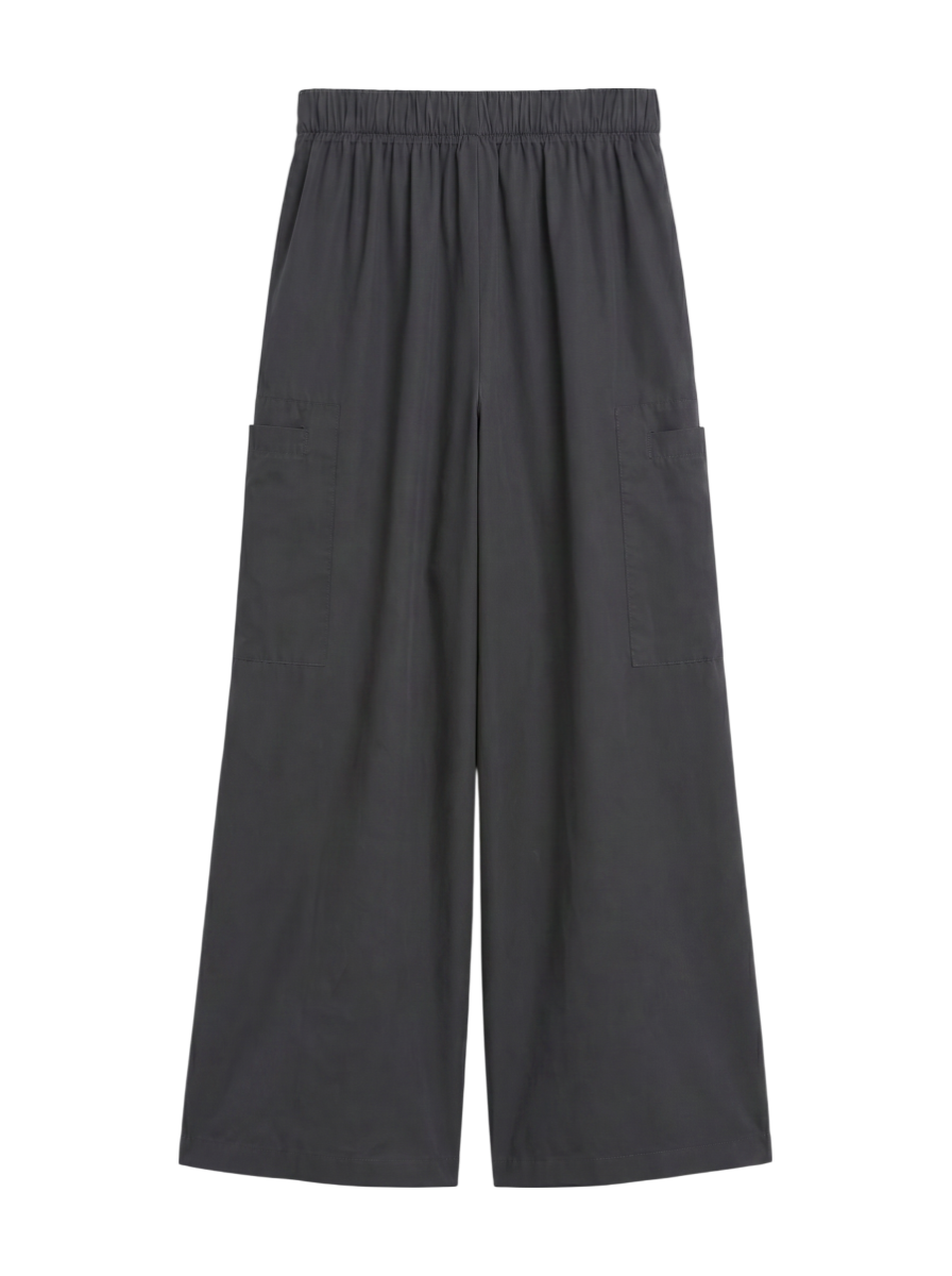 NB GREY ワイドパンツ