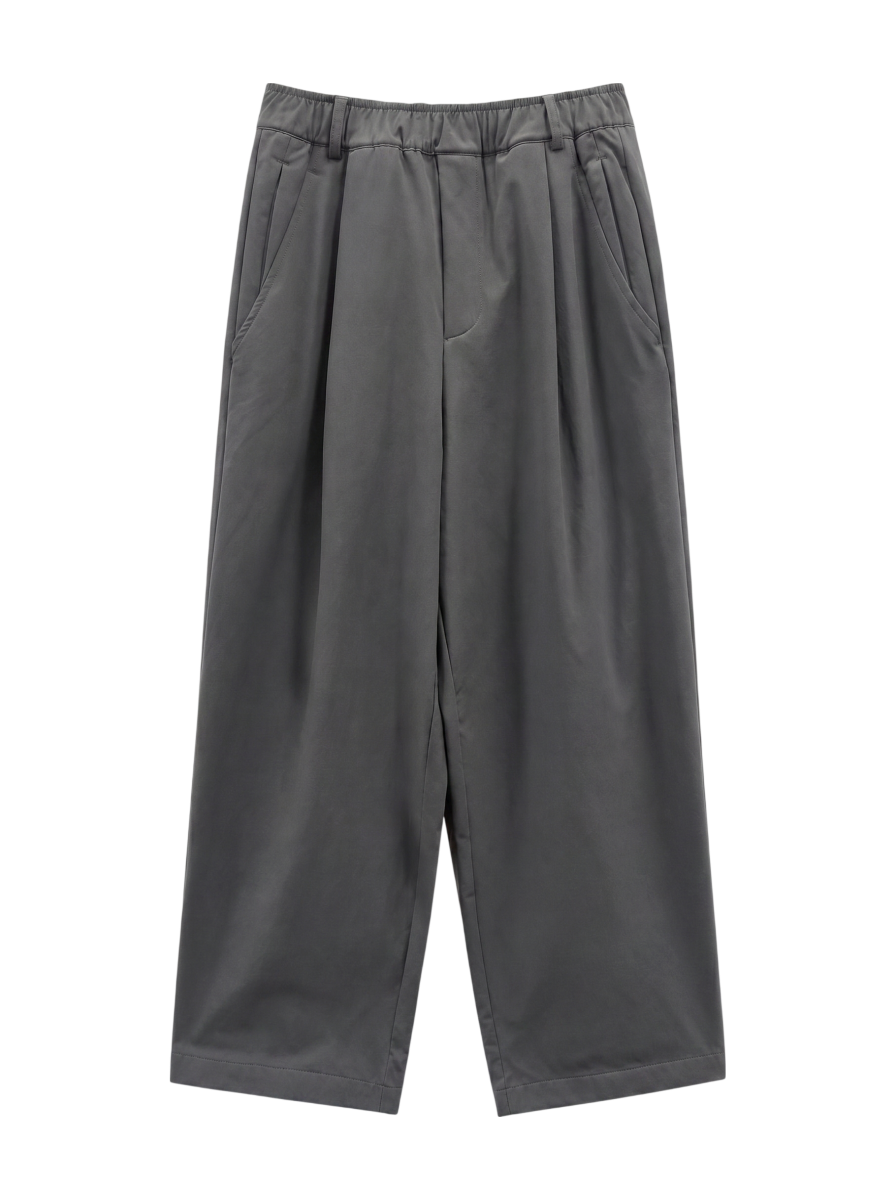 NB GREY ワイド パンツ