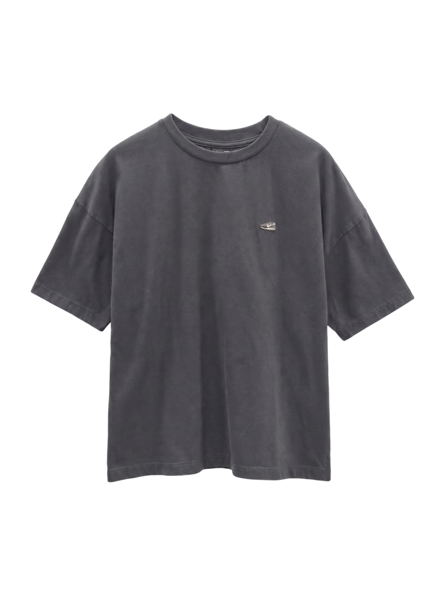 シューパッチボックスシルエットTシャツ
