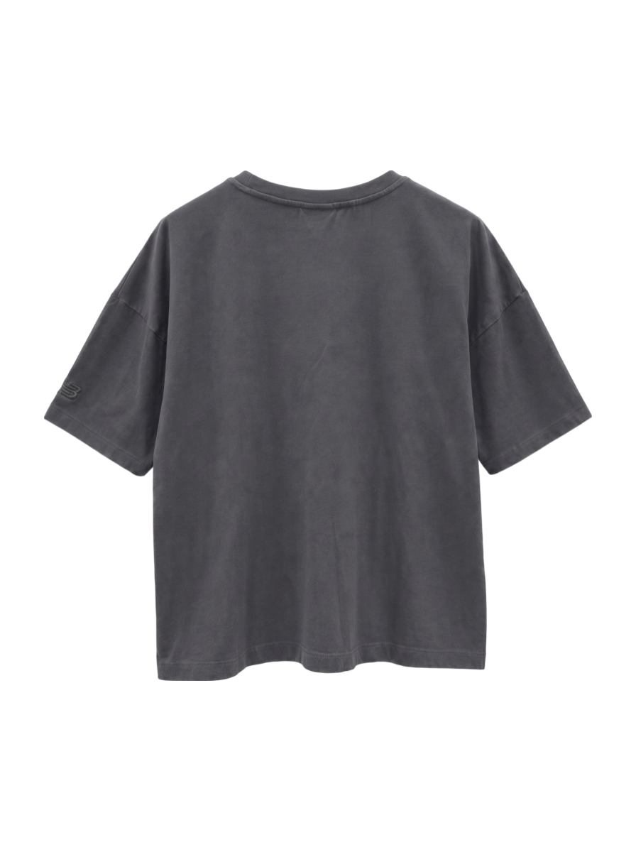 シューパッチボックスシルエットTシャツ