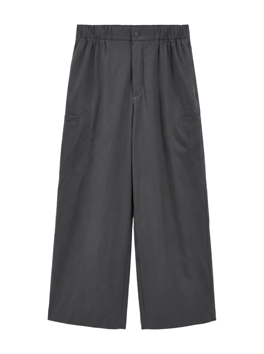 NB GREY ワイドパンツ
