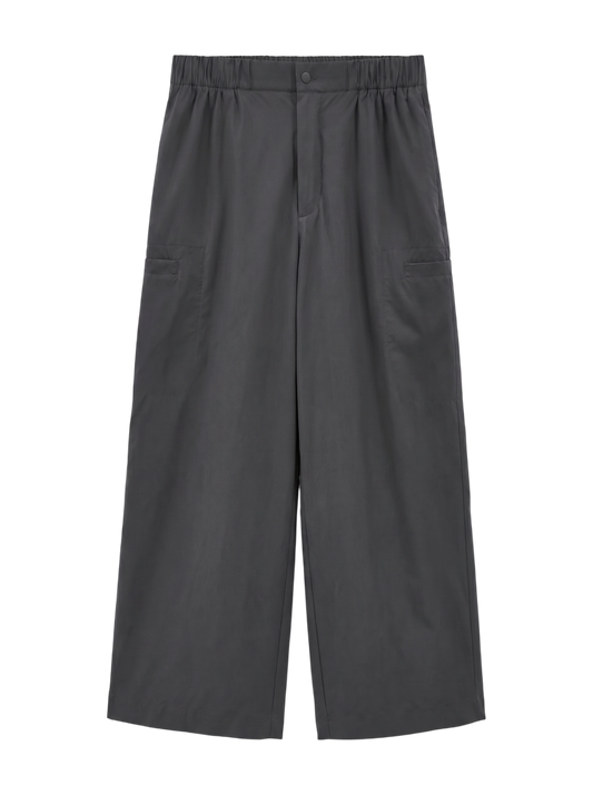 NB GREY ワイドパンツ