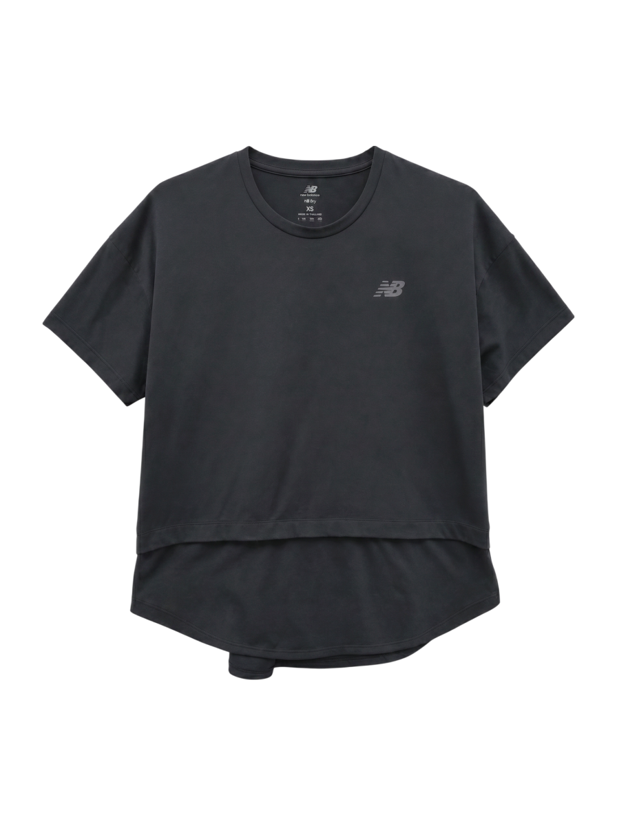 Seasonal Drapy オーバーサイズドショートスリーブTシャツ