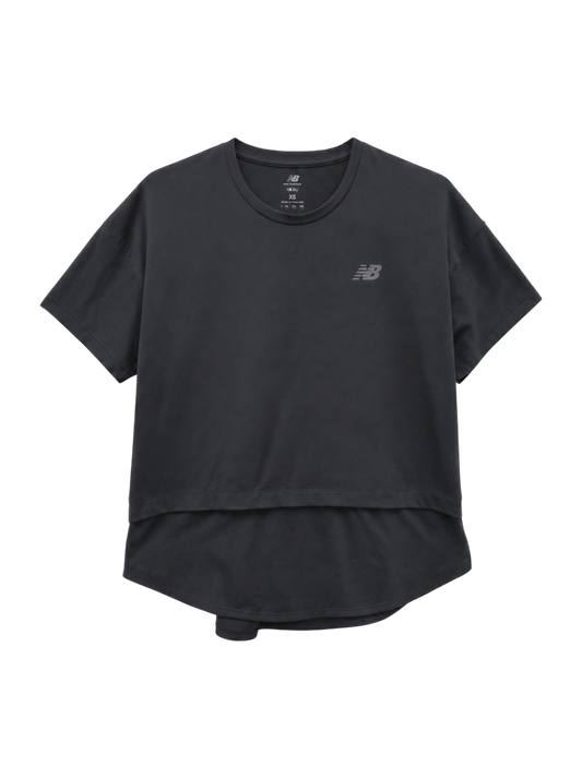 Seasonal Drapy オーバーサイズドショートスリーブTシャツ