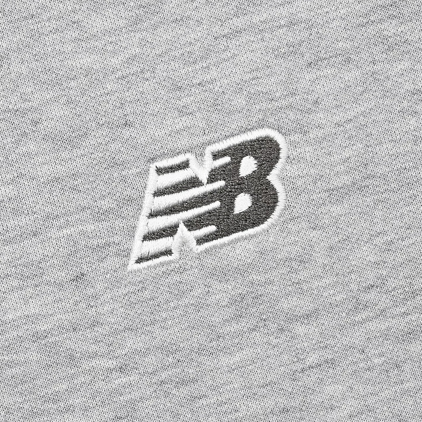 NB刺繍ダブルフェイスハーフジップ