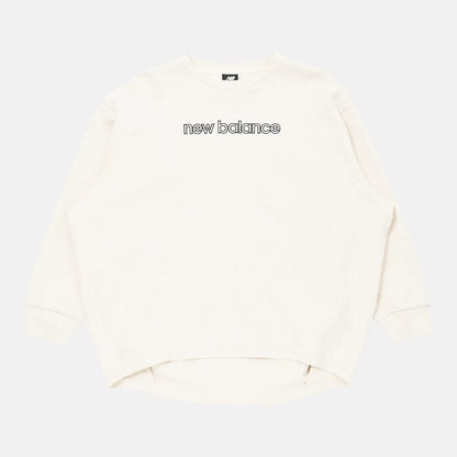 ダブルフェイスラウンドテイルプルオーバー