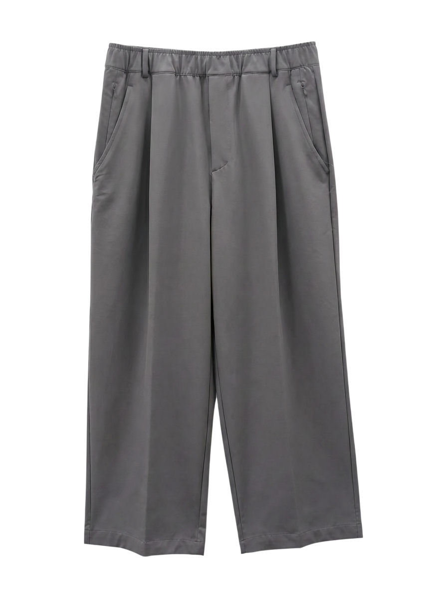 NB GREY ワイド パンツ