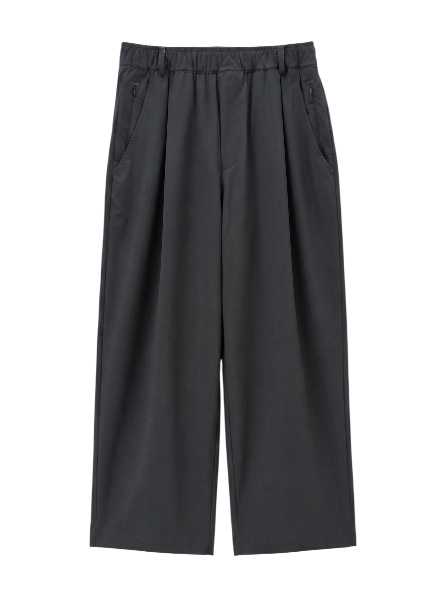 NB GREY ワイドパンツ