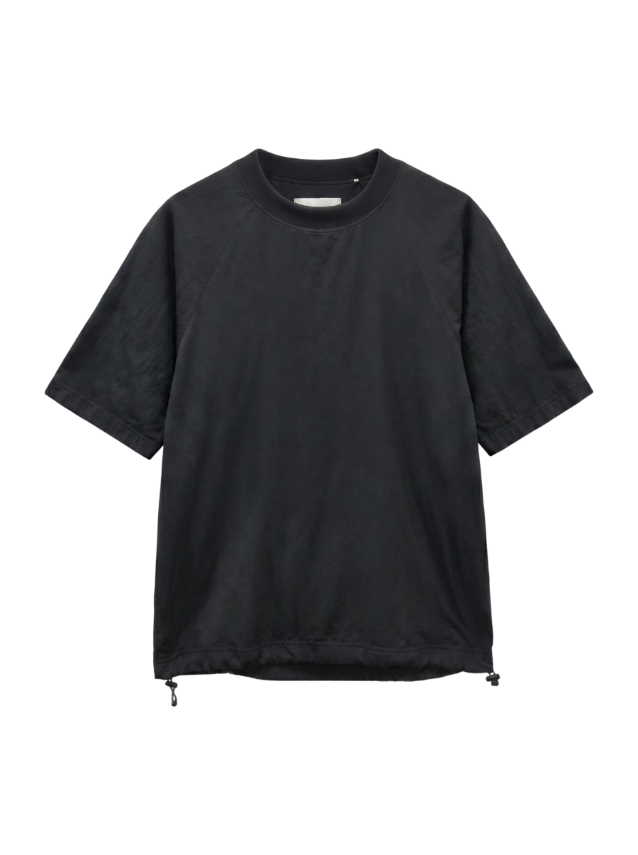 NB Grey ウーブン Tシャツ