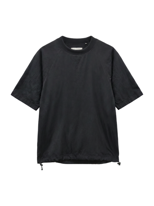 NB Grey ウーブン Tシャツ