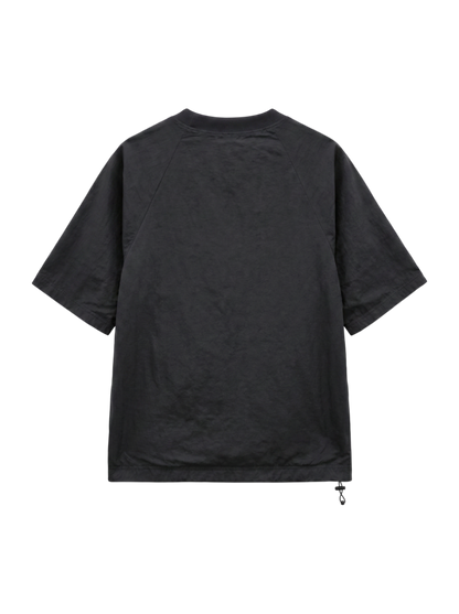 NB Grey ウーブン Tシャツ