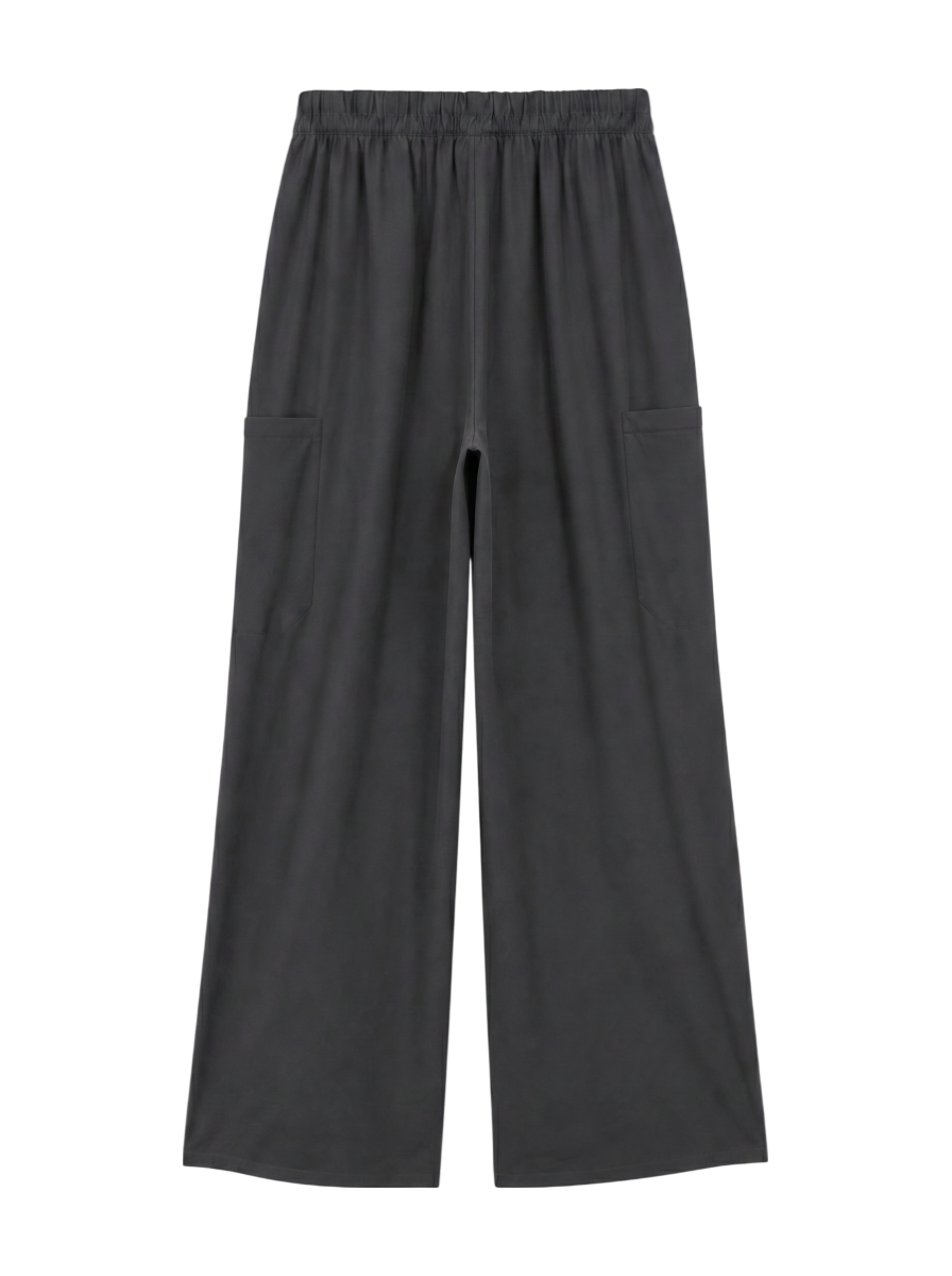NB GREY ワイドパンツ
