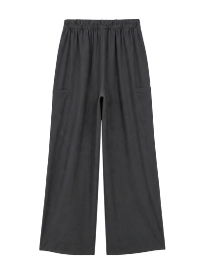 NB GREY ワイドパンツ