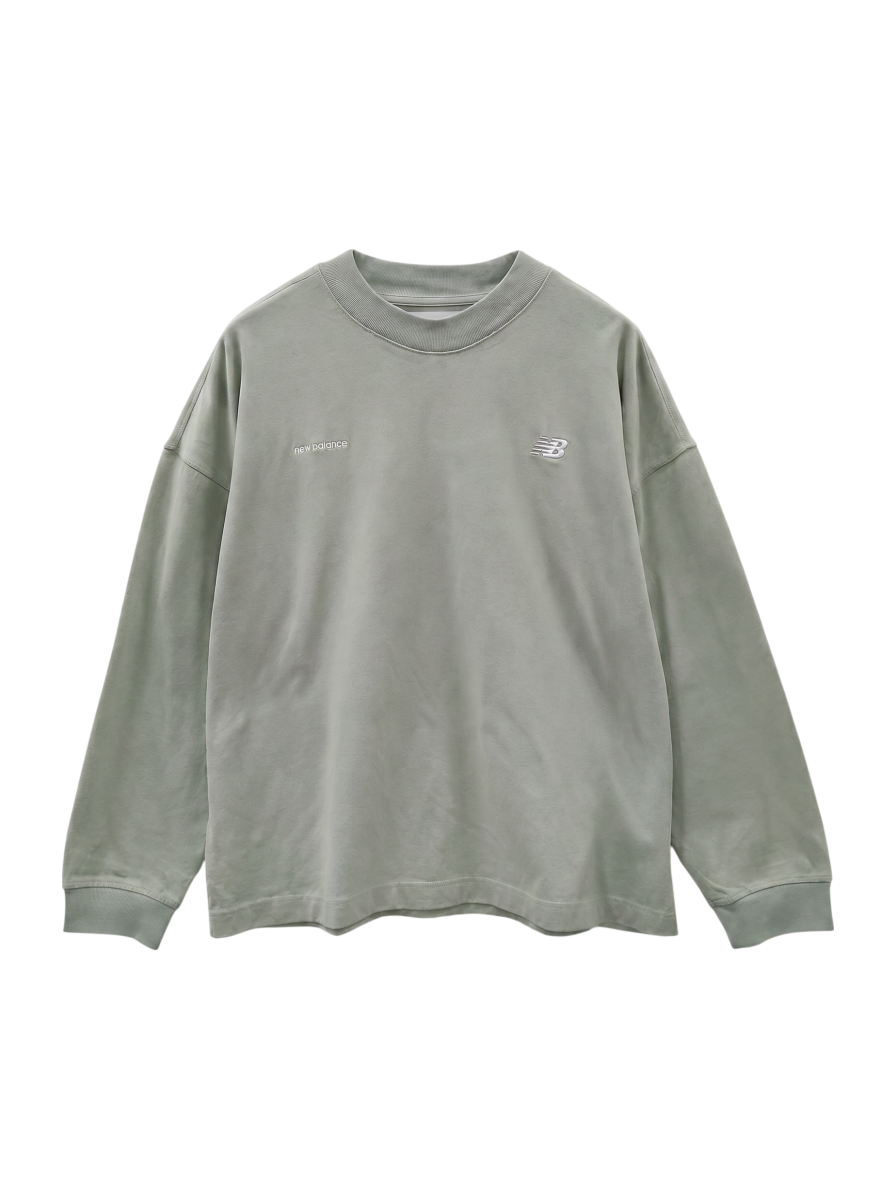 NB GREY ロングスリーブ