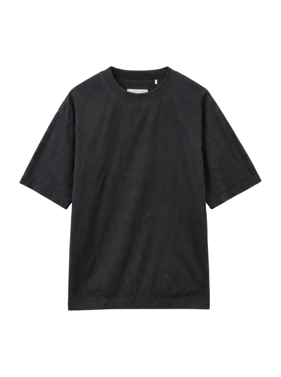 NB Grey ウーブン Tシャツ