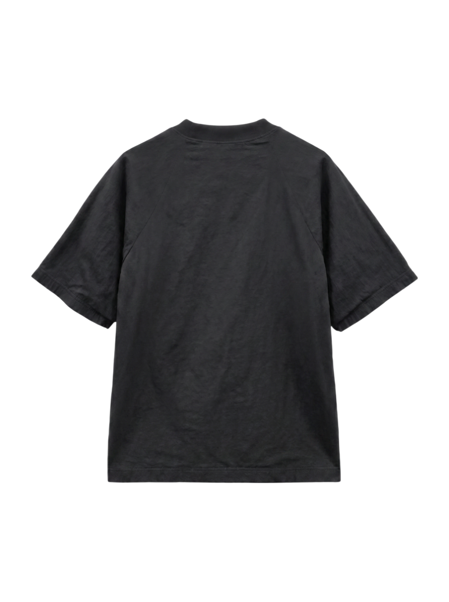 NB Grey ウーブン Tシャツ