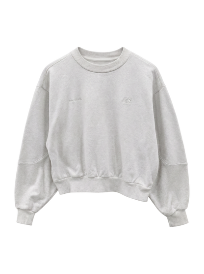 NB Grey クルースウェットシャツ