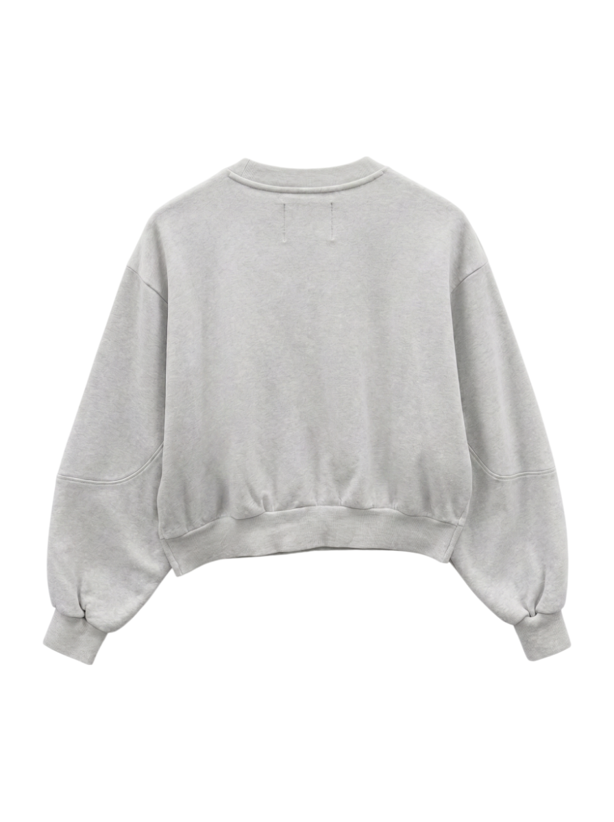 NB Grey クルースウェットシャツ