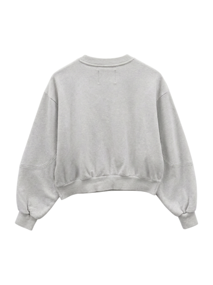 NB Grey クルースウェットシャツ