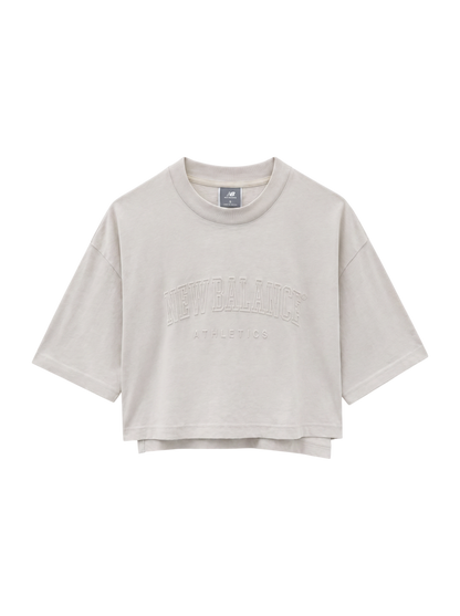 エンボスグラフィック ジャージショートスリーブTシャツ