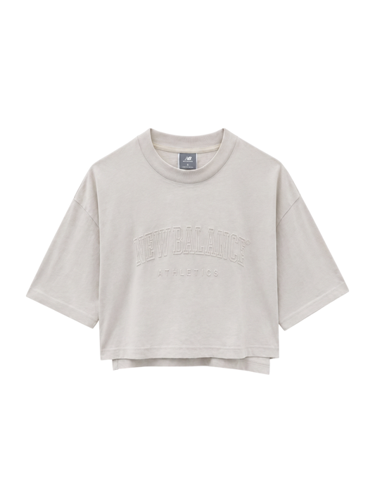 エンボスグラフィック ジャージショートスリーブTシャツ