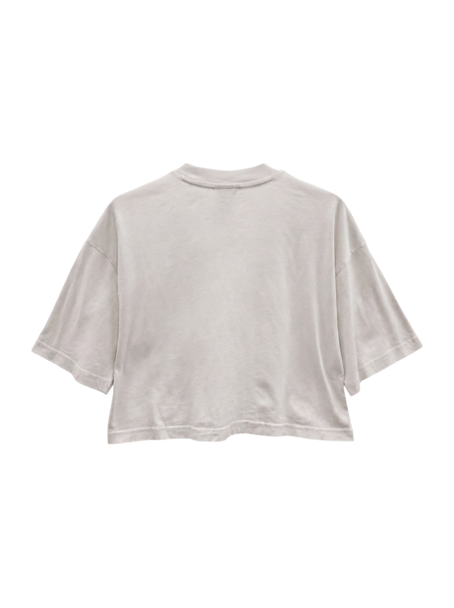 エンボスグラフィック ジャージショートスリーブTシャツ