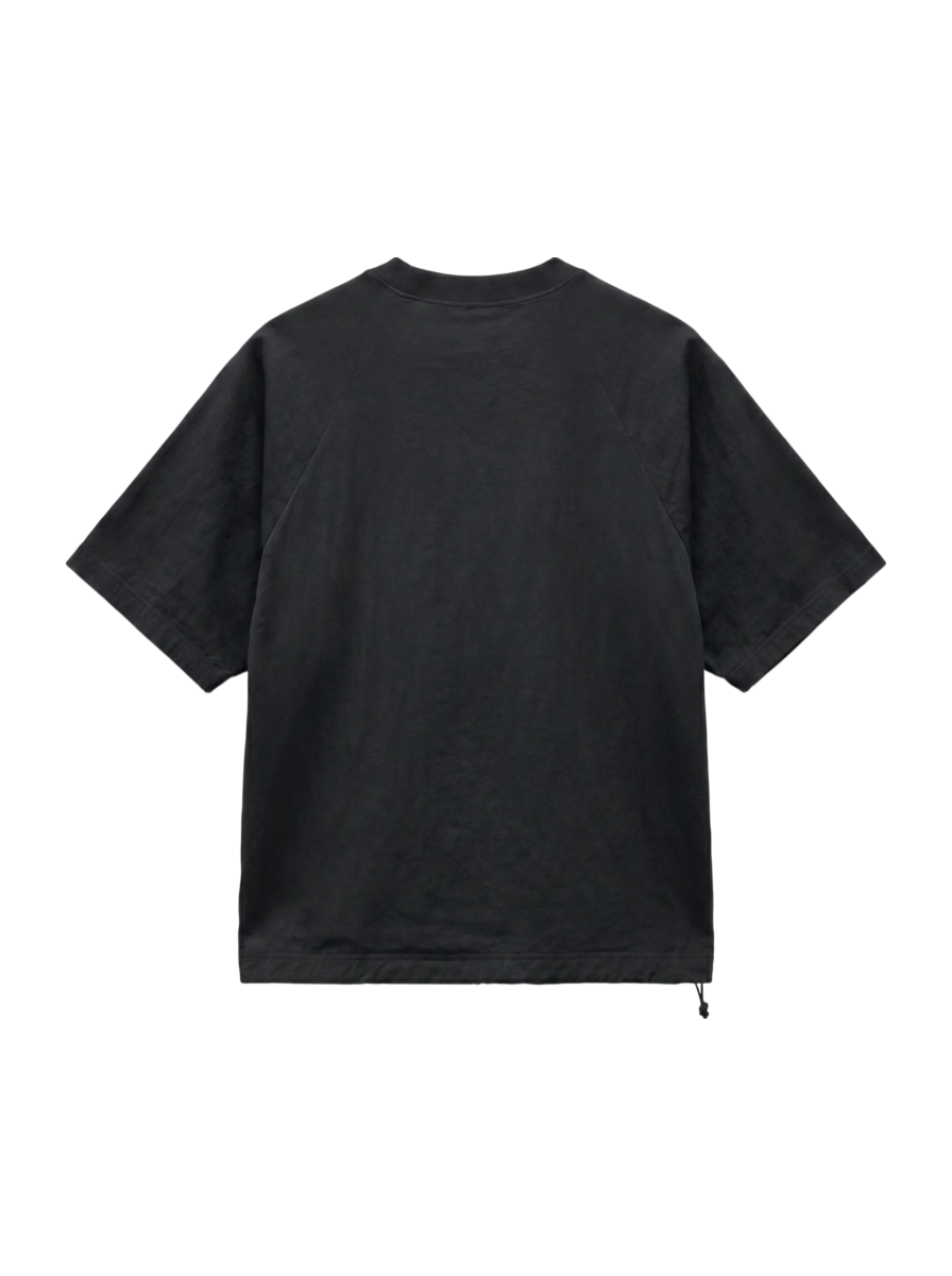 NB Grey ウーブン Tシャツ