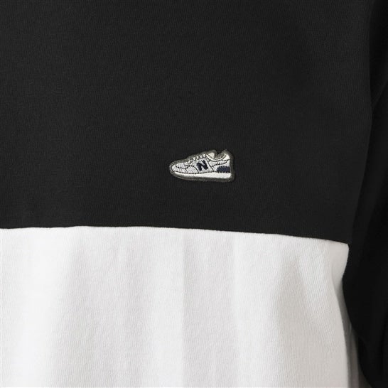 ワッペン切り替えロングスリーブT