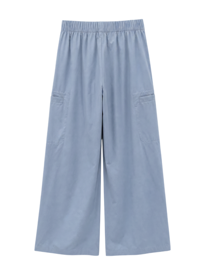 NB GREY ワイドパンツ