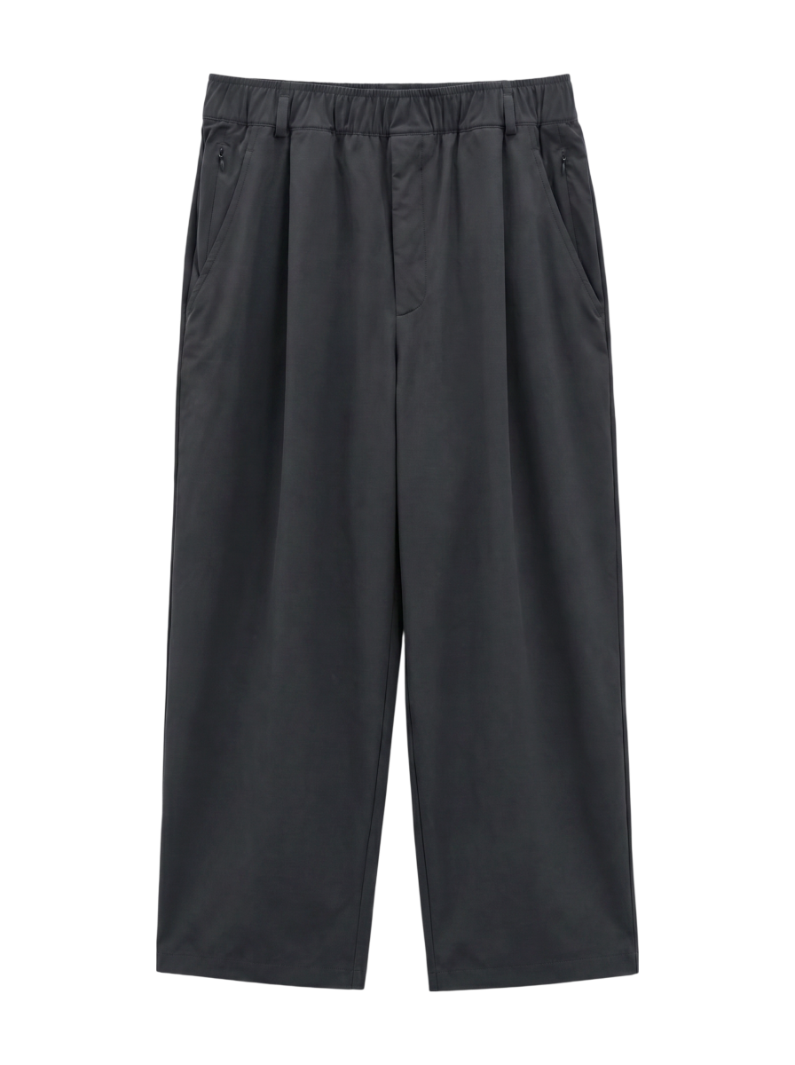 NB GREY ワイドパンツ