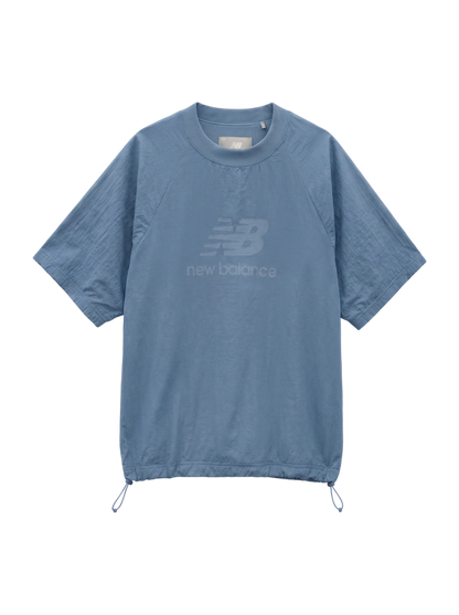 NB Grey ウーブン Tシャツ
