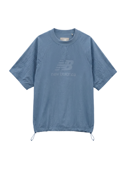 NB Grey ウーブン Tシャツ