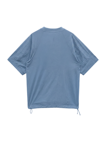 NB Grey ウーブン Tシャツ
