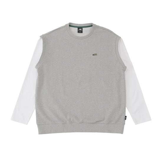 MFO シューワッペンレイヤード風プルオーバー