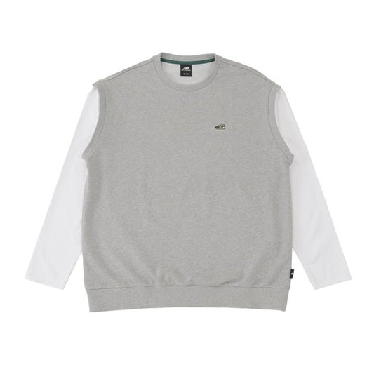 MFO シューワッペンレイヤード風プルオーバー