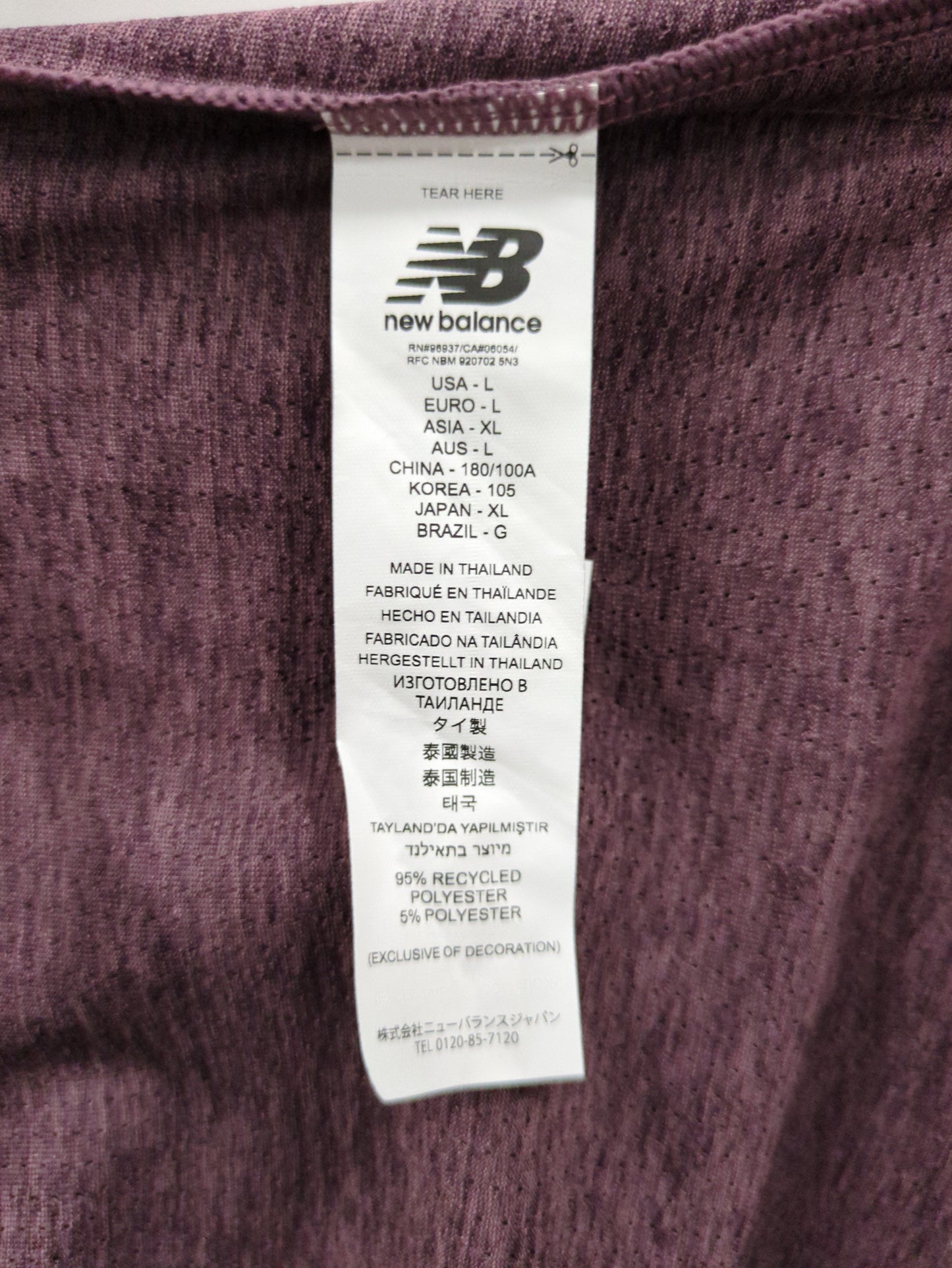 Athletics ランロングスリーブTシャツ