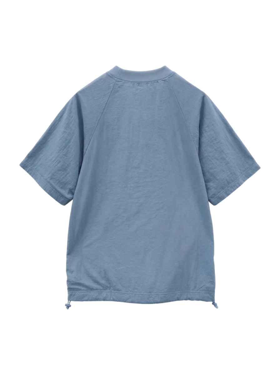 NB Grey ウーブン Tシャツ