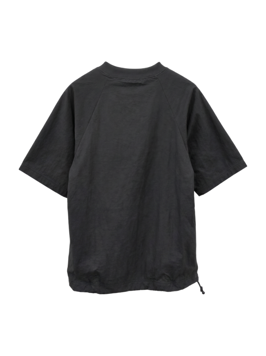 NB Grey ウーブン Tシャツ