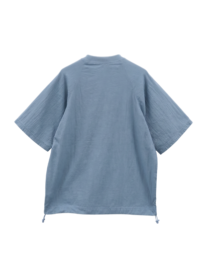 NB Grey ウーブン Tシャツ