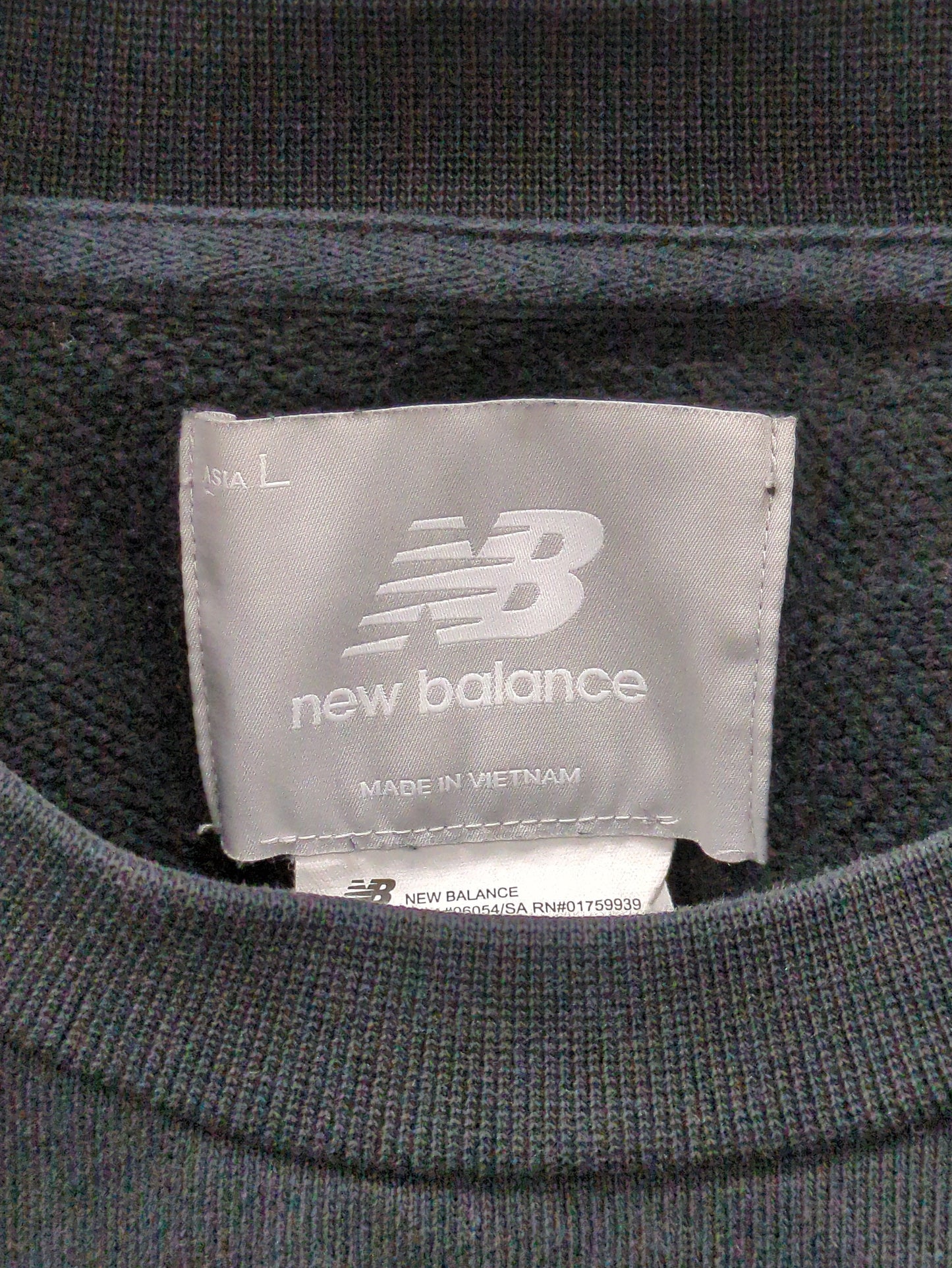 NB Grey クルースウェットシャツ