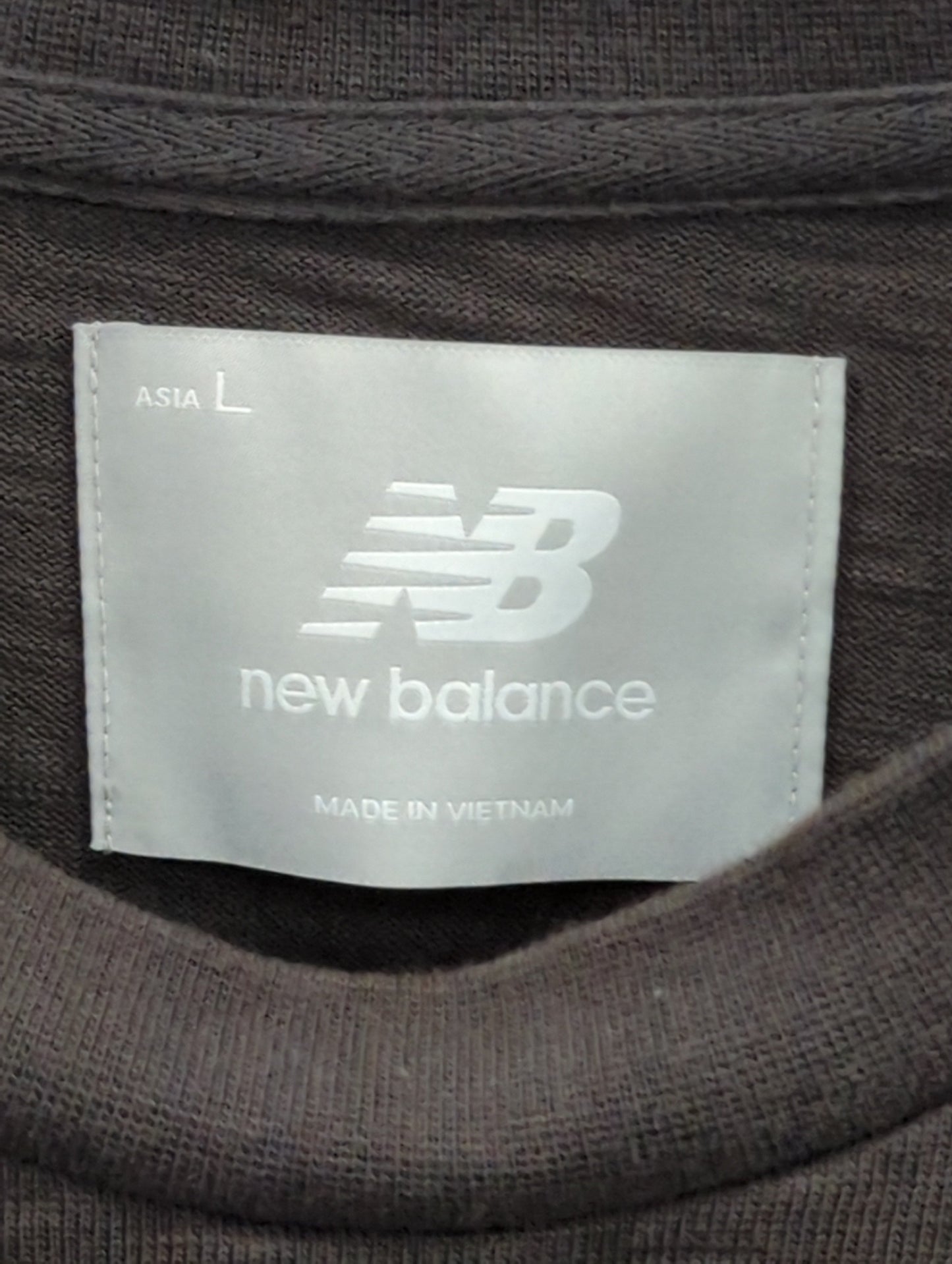 NB GREY ロングスリーブ