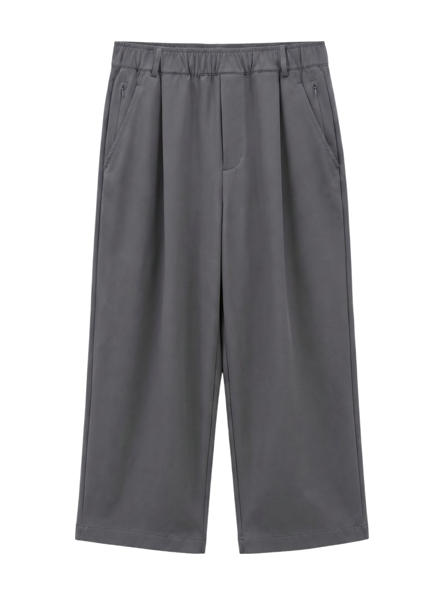 NB GREY ワイド パンツ