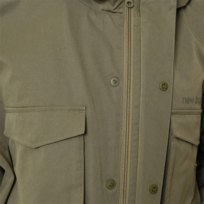 フーデッド ウーブン ジャケット