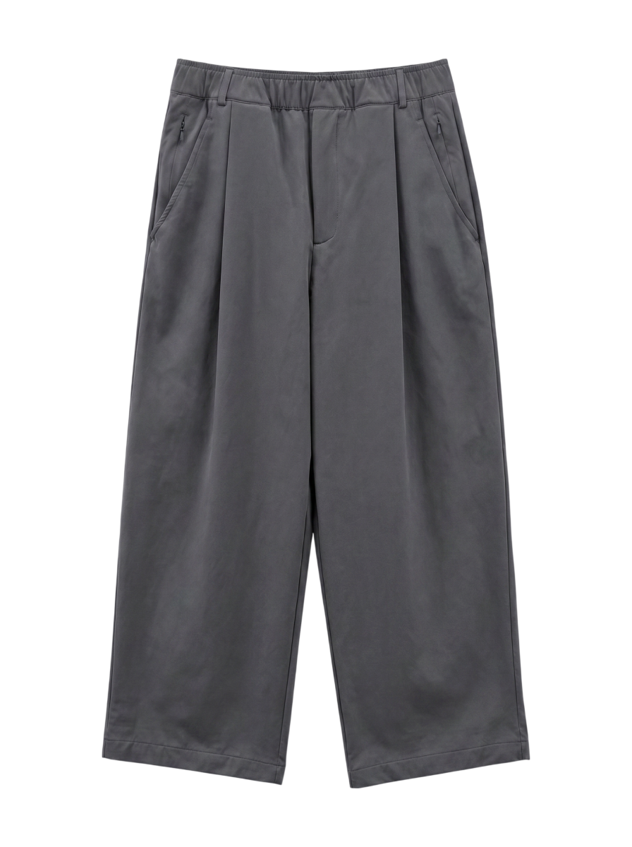 NB GREY ワイド パンツ