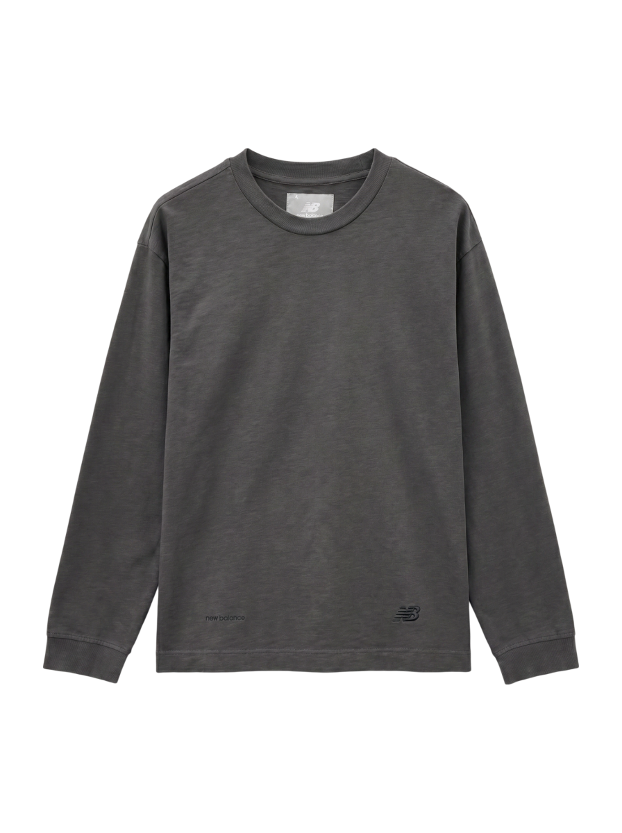 NB GREY ロングスリーブ