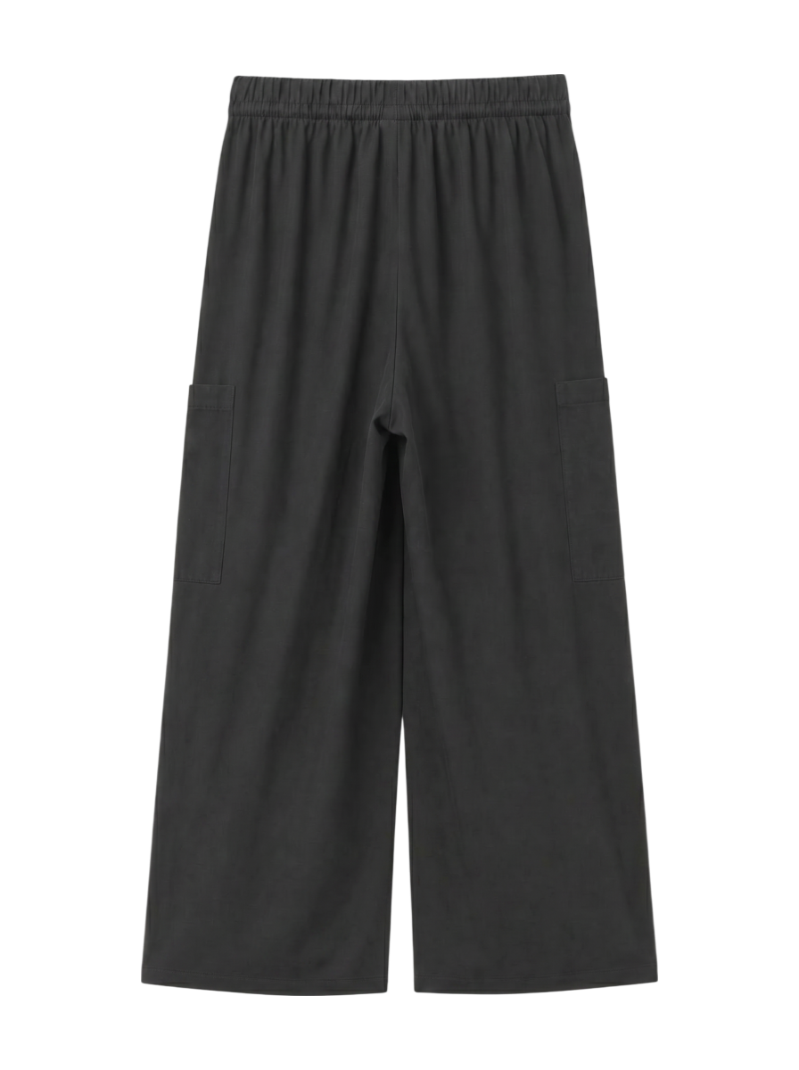 NB GREY ワイドパンツ