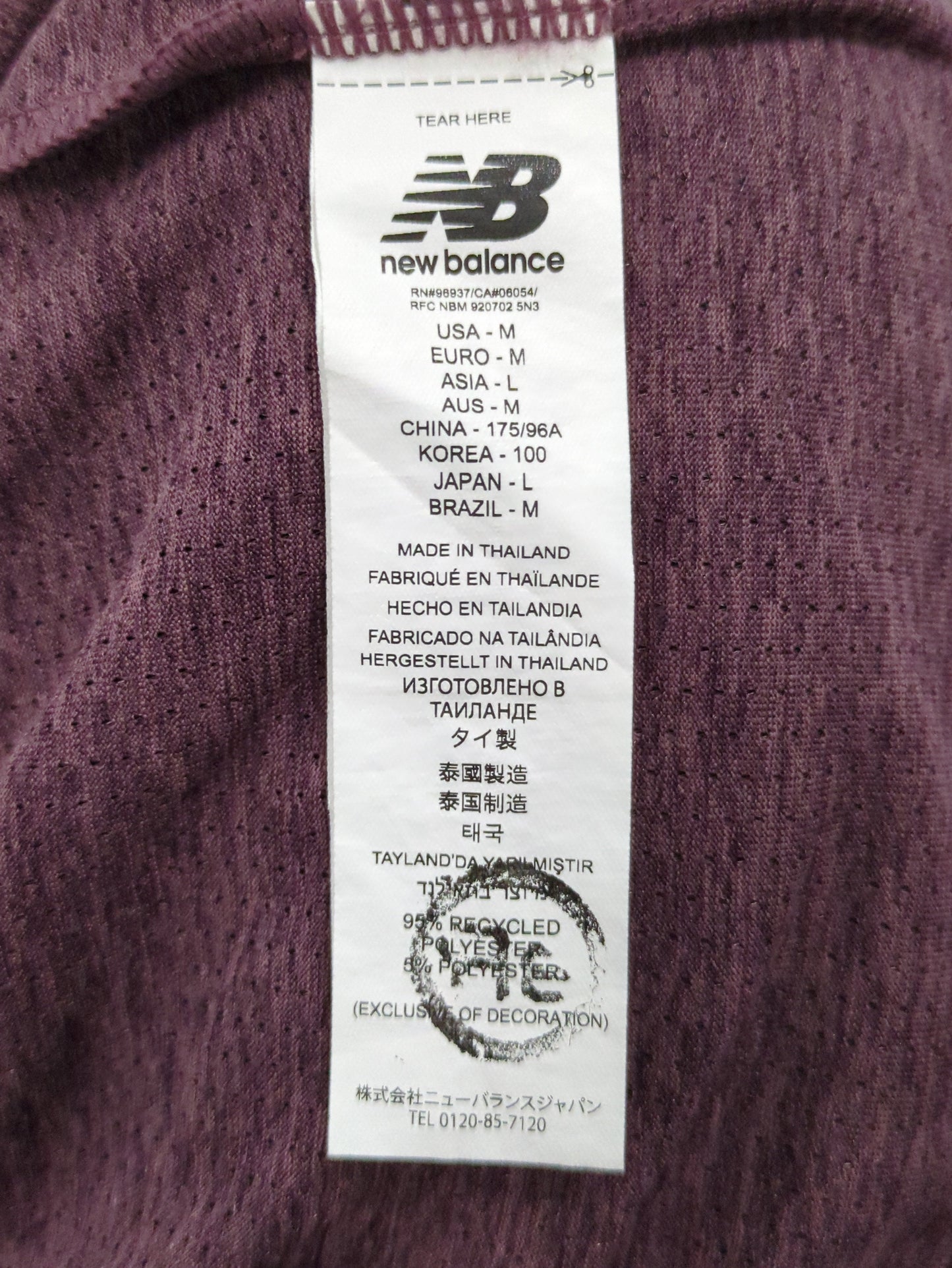 Athletics ロングスリーブTシャツ