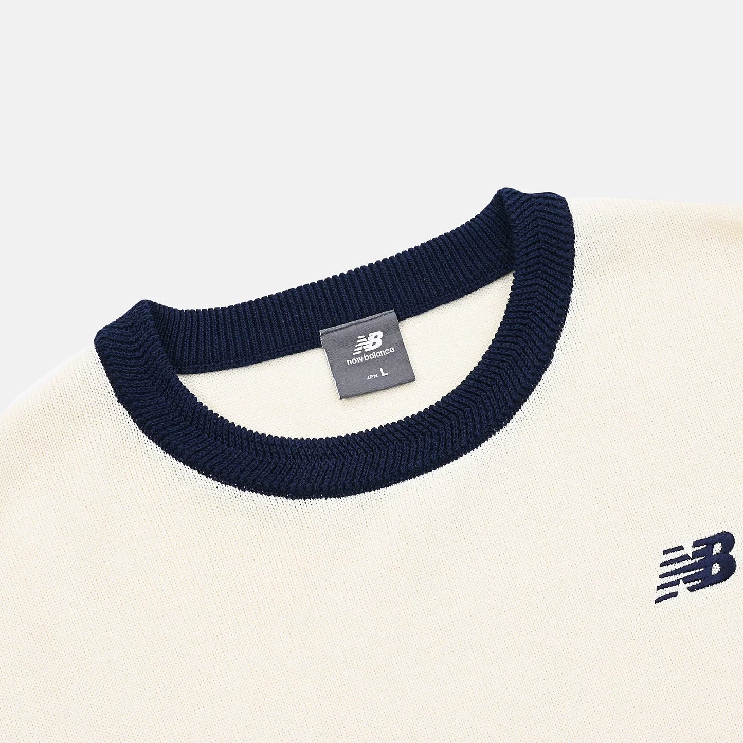 ラインニットプルオーバー